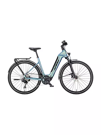 KTM | Unisex E-Trekkingbike US Macina Sport SX Elite DI2 (Tiefeinsteiger) | hellblau
