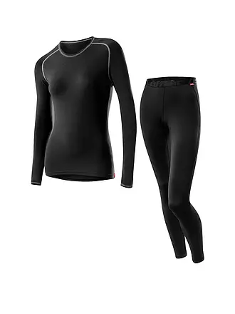 LÖFFLER | Damen Funktionsunterwäsche-Set TRANSTEX® WARM | schwarz