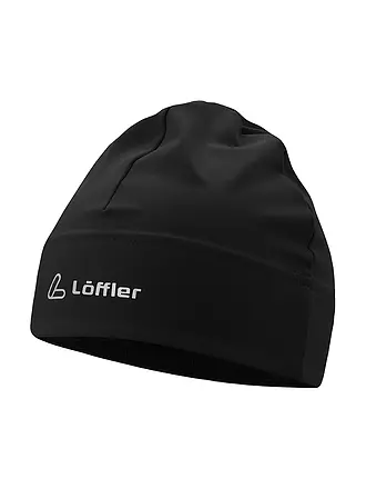 LÖFFLER | Langlaufmütze Mono | schwarz