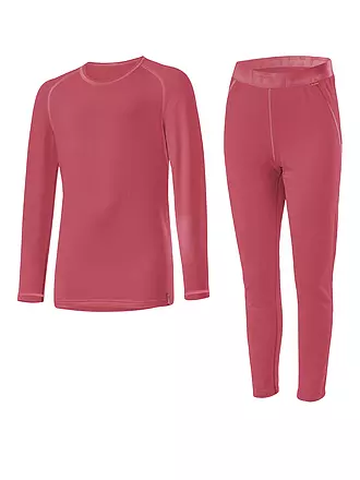 LÖFFLER | Mädchen Funktionsunterwäsche-Set TRANSTEX® WARM | beere