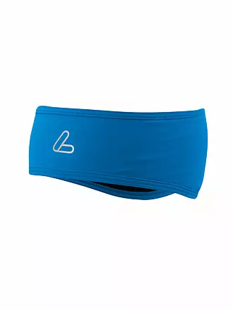 LÖFFLER | Stirnband Mono Flaps | blau