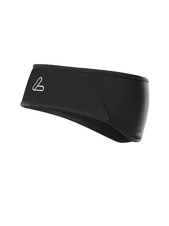 LÖFFLER | Windstopper® Stirnband Flaps CB | schwarz