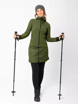 LAMUNT | Damen Isoskirt Irmi Remoca Pad® Wendbar | dunkelgrün