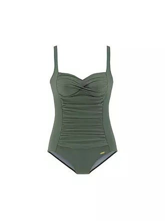 LASCANA | Damen Badeanzug | olive