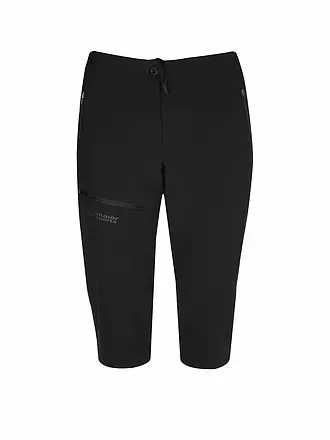 MAIER SPORTS | Damen Short Kluane 3/4 | schwarz