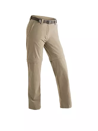 MAIER SPORTS | Damen Wanderhose Nata2 ZipOff | beige