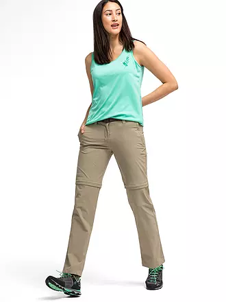 MAIER SPORTS | Damen Wanderhose Nata2 ZipOff | beige