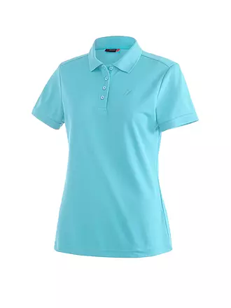 MAIER | Damen Polo Ulrike | hellblau