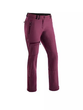 MAIER | Damen Wanderhose Adakit  mit Schneefang | dunkelrot