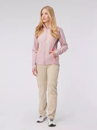 MAIER | Damen ZipOff-Wanderhose Inara Slim Zip | beige