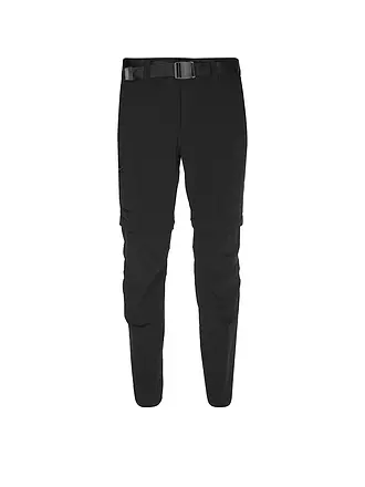 MAIER | Herren Wanderhose Tajo2 ZipOff | schwarz