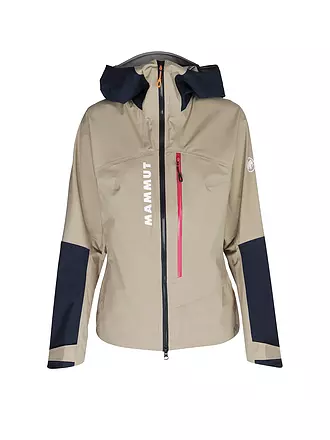 MAMMUT | Damen Tourenjacke Aenergy Air HS Hooded | beige