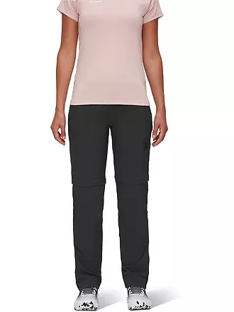 MAMMUT | Damen Wanderhose Runbold Zip Off | grau