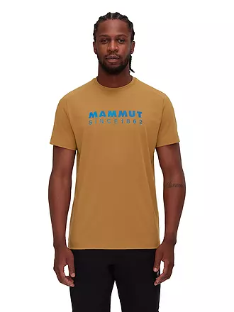 MAMMUT | Herren Funktionsshirt Trovat  Logo | camel