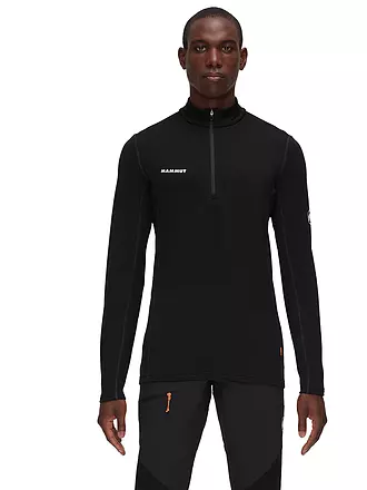 MAMMUT | Herren Tourenshirt Aenergy ML Half Zip | schwarz