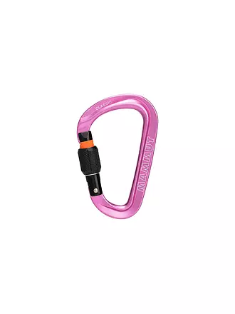 MAMMUT | Karabiner Classic HMS Screwgate | pink