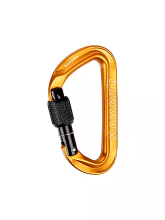 MAMMUT | Karabiner Sender Screwgate | gold