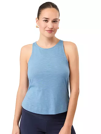 MANDALA | Damen Fitnesstank Mirage | hellblau