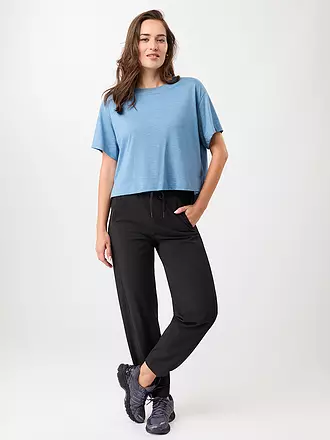 MANDALA | Damen T-Shirt Boxy | hellblau