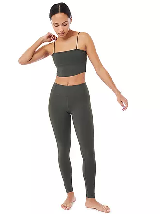 MANDALA | Damen Yoga Bandeau Top | olive