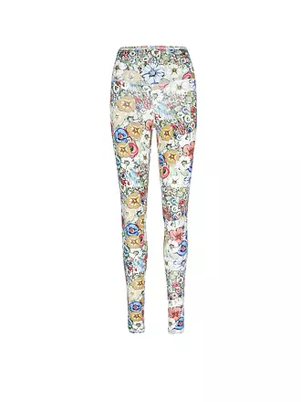 MANDALA | Damen Yoga Tight Printed | hellblau