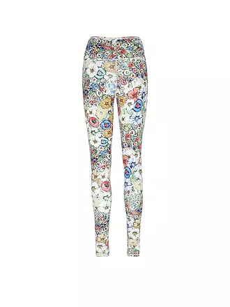 MANDALA | Damen Yoga Tight Printed | hellblau