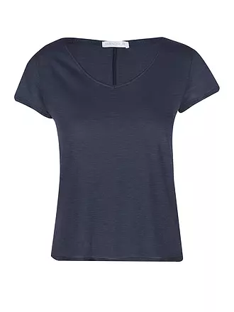 MANDALA | Damen Yoga-Shirt Basic | dunkelblau