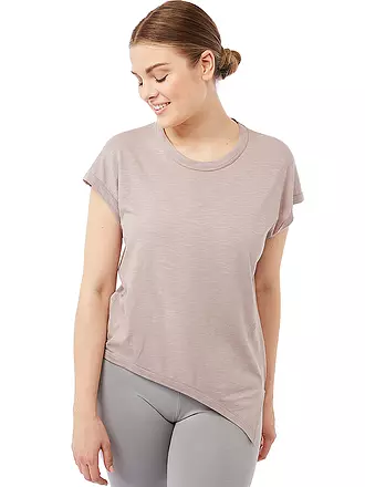 MANDALA | Damen Yogashirt Asymmetric | olive