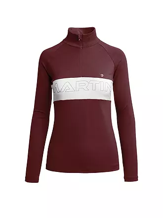 MARTINI | Damen Funktions Zipshirt Pearl | schwarz