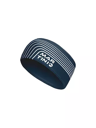 MARTINI | Stirnband Feel Good Logo Breit | dunkelblau