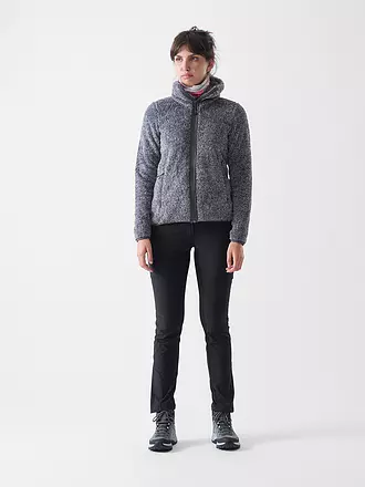 MERU |  Damen Fleecejacke Narbone TT Teddy | grau