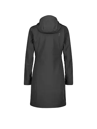 MERU |  Damen Softshellmantel Brest | schwarz