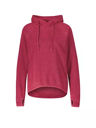 MERU | Damen Fleecejacke Calais Hoodie | beere