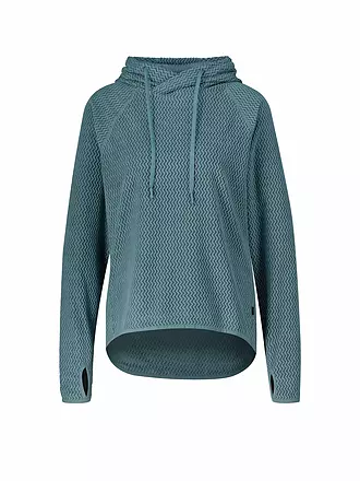 MERU | Damen Fleecejacke Calais Hoodie | petrol