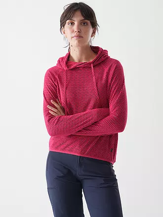 MERU | Damen Fleecejacke Calais Hoodie | petrol