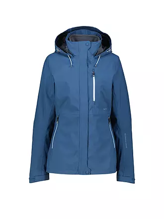 MERU | Damen Wanderjacke Uppsala 2in1 | dunkelrot