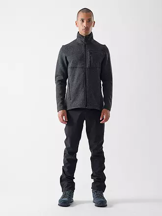 MERU | Herren Fleecejacke Bergen | schwarz