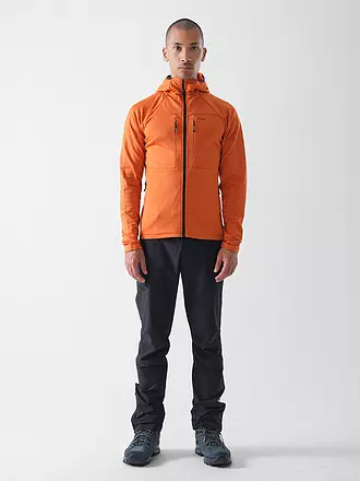 MERU | Herren Fleecejacke Tyonek Hoodie | kupfer