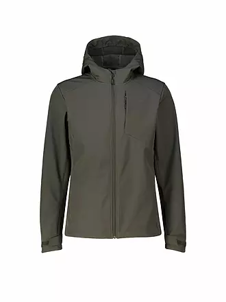 MERU | Herren Softshell Jacke Toulouse Hoodie | dunkelrot