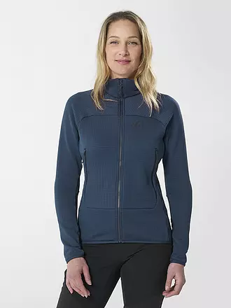 MILLET | Damen Fleecejacke Fusion Grid | dunkelblau