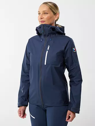 MILLET | Damen Tourenjacke Trilogy Sky 3L Hoodie | blau