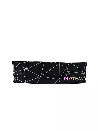 NATHAN | Laufstirnband HyperNight Reflective | schwarz