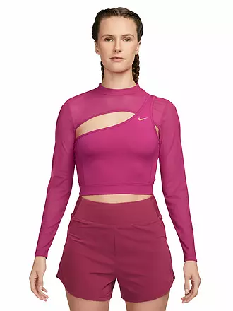 NIKE | Damen Fitnessshirt Pro | pink