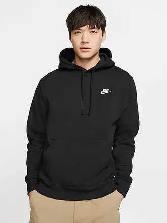 NIKE | Herren Hoodie Sportswear Club Fleece | schwarz