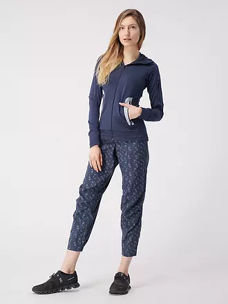 NORRØNA | Damen Fleecejacke falketind Power Grid Hoodie | schwarz