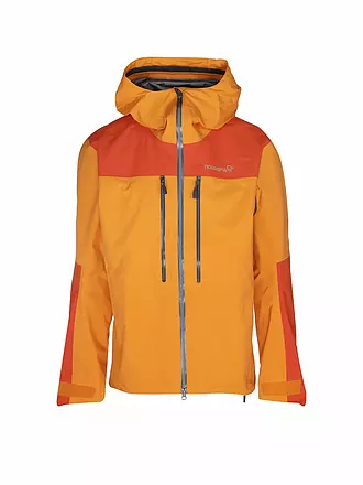 NORRØNA | Herren Tourenjacke trollveggen  Gore-Tex Pro Light | orange