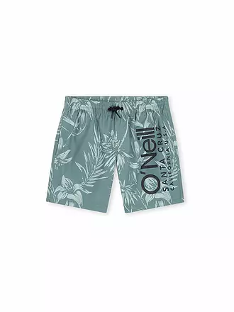 O'NEILL | Jungen Badeshort Mix and Match Cali Floral 14'' | hellgrün