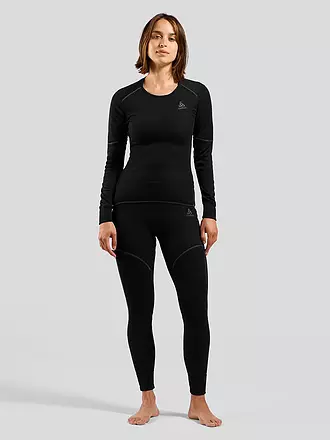 ODLO | Damen Funktionsshirt ACTIVE X-WARM ECO Base Layer | schwarz