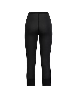 ODLO | Damen Funktionstight ACTIVE WARM ECO Base Layer 3/4 | schwarz