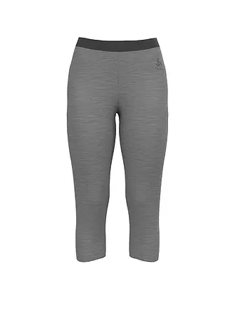 ODLO | Damen Hose Merino 200 3/4 | schwarz